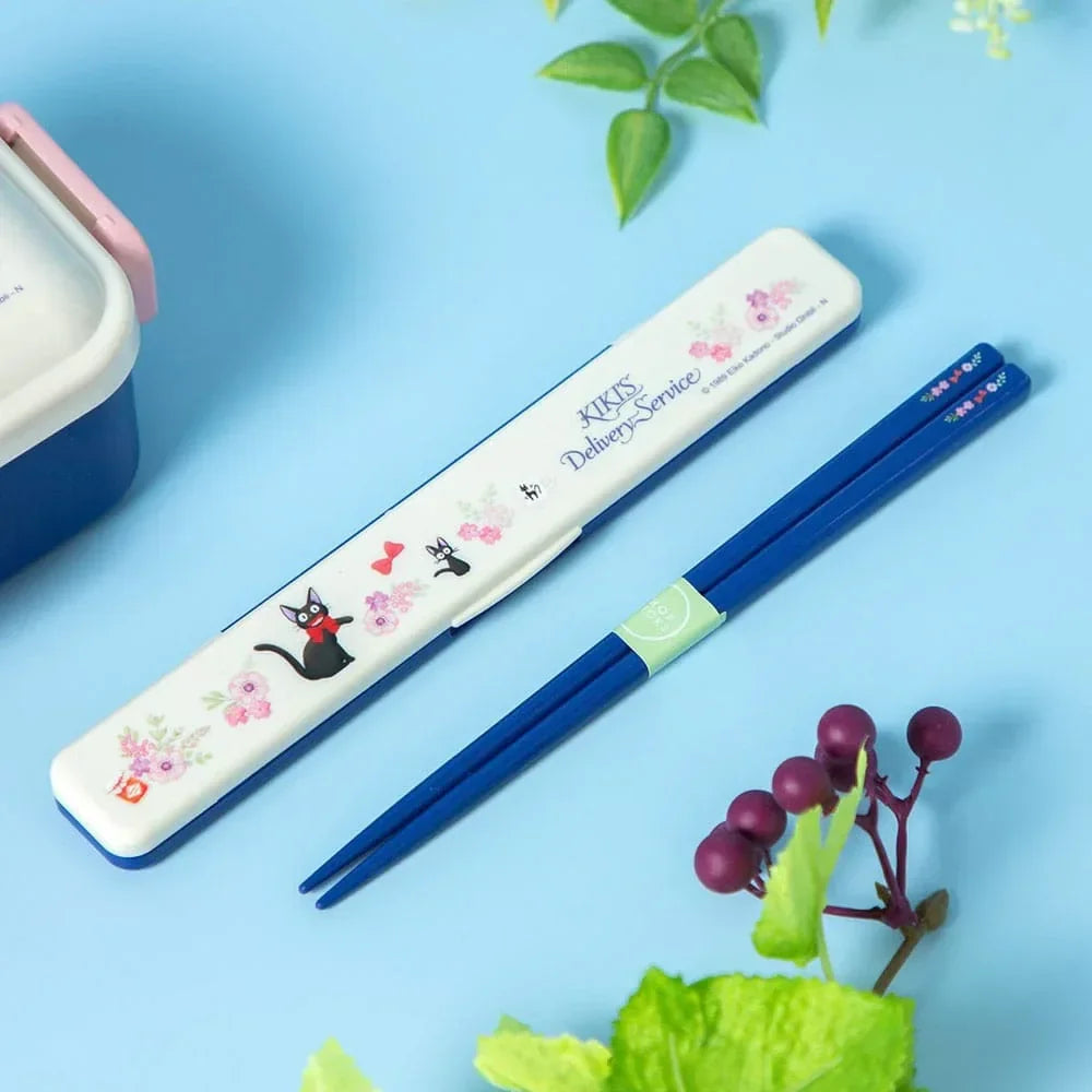 Kiki's Delivery Service Chopsticks with Box - Jiji Flower Garland 18 cm