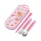 Hello Kitty ätset Sweety Pink - Chopsticks, Sked och Gaffel Set Skater