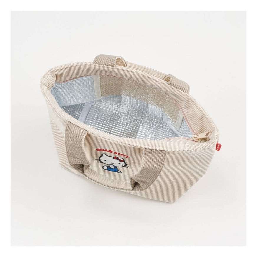 Sanrio Cooler Hand Bag Hello Kitty Corduroy