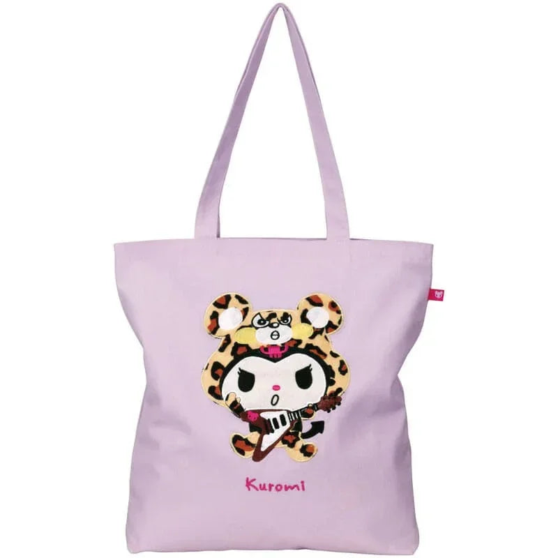 Sanrio Kuromi Tote Bag - Hög Kvalitet Skater