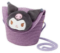 Sanrio Shoulder Bag Kuromi Straw