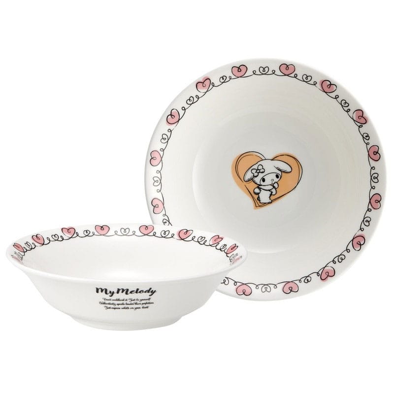 Sanrio Bone China Bowl My Melody - Officiellt Licensierad Skater