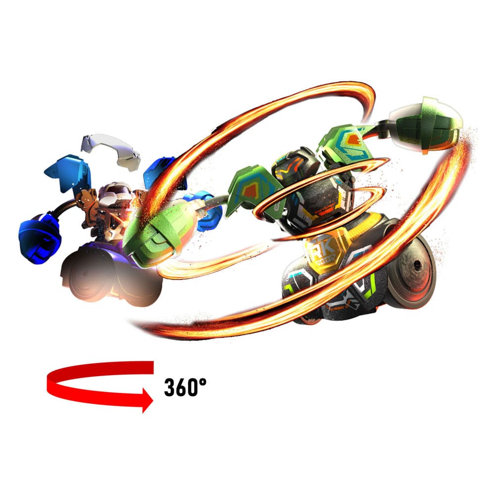 Silverlit Robo Kombat Tornado Fjärrstyrda Robotar 2-pack Grön/Blå Silverlit