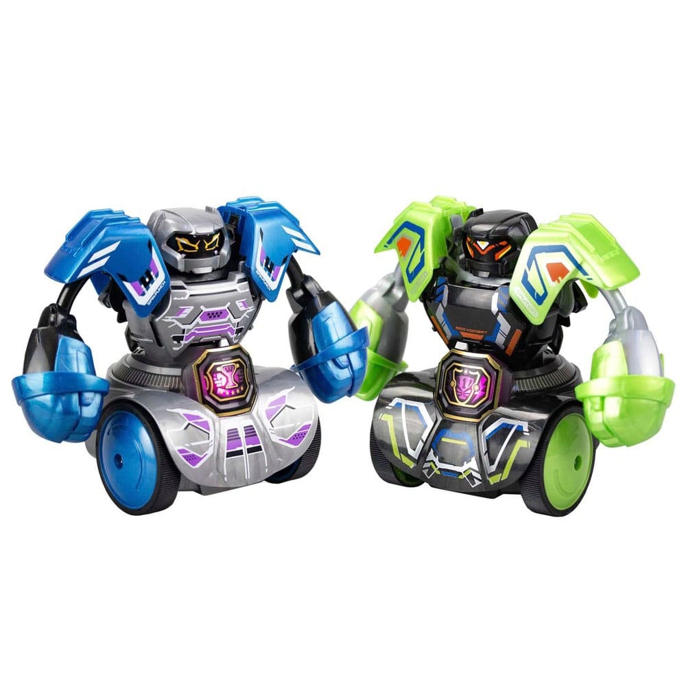 Silverlit Robo Kombat Tornado Fjärrstyrda Robotar 2-pack Grön/Blå Silverlit