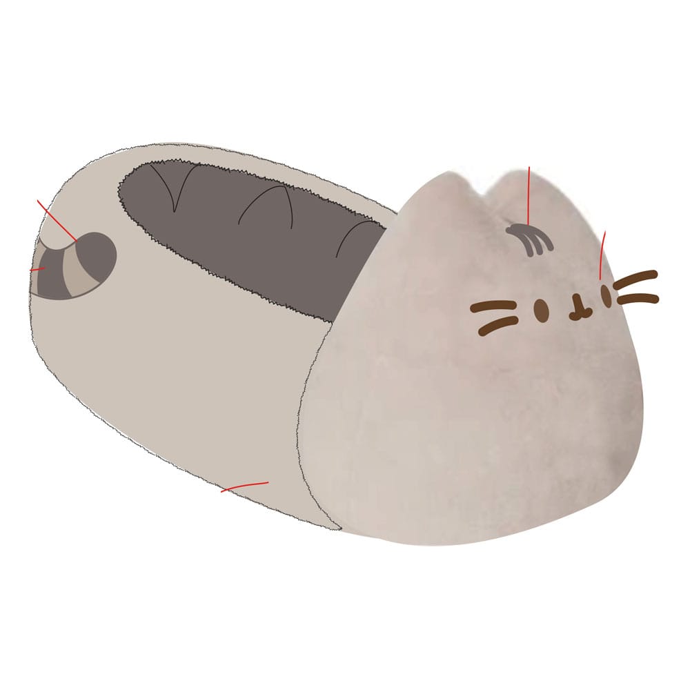Pusheen Tofflor Storlek S-M
