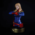 Captain Marvel Bust - 20 cm Semic