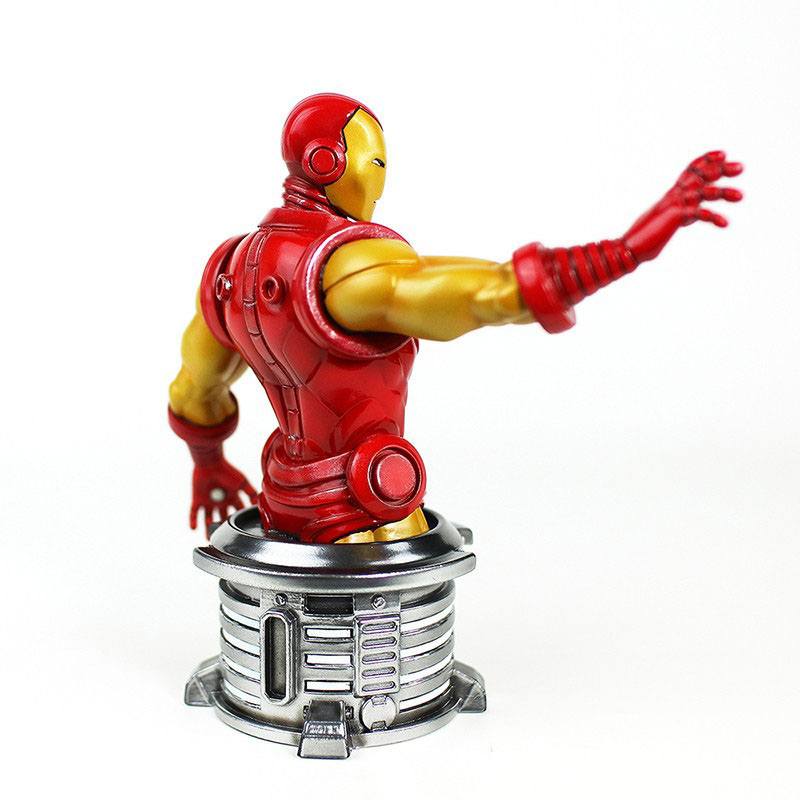 Marvel Bust Iron Man 17 cm – Officiellt Licensierad Samlarfigur Semic