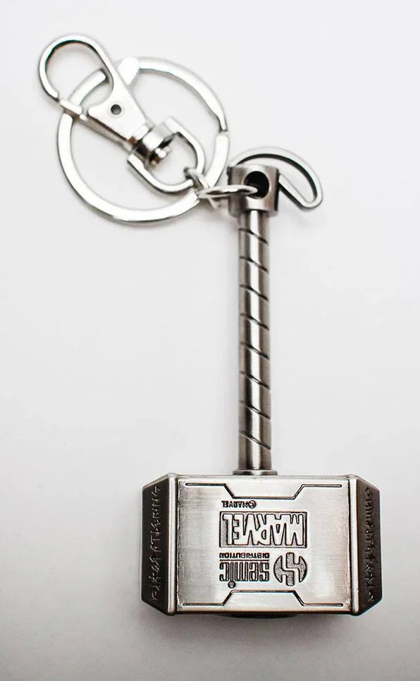 Marvel Comics Metallnyckelring Thor Hammar Semic