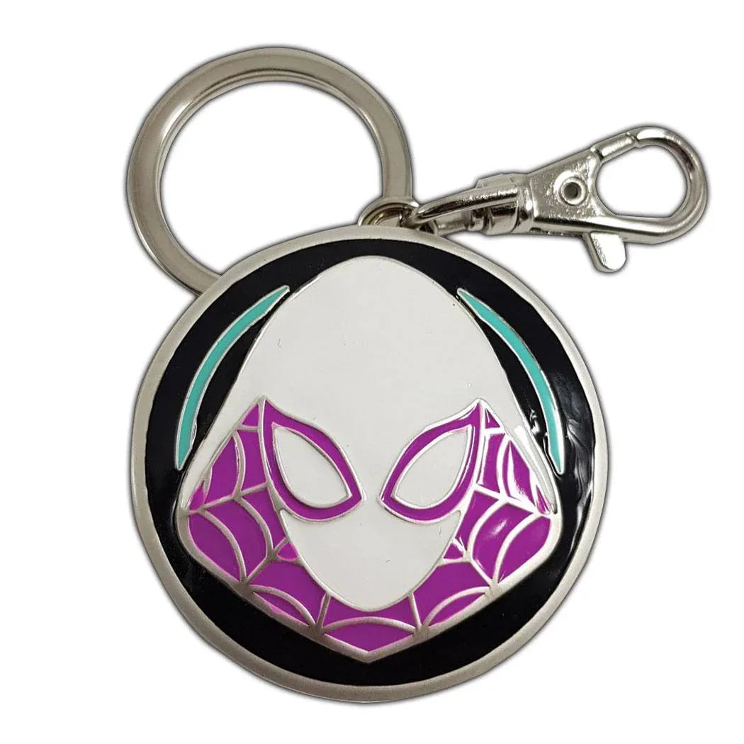 Marvel Comics Metal Nyckelring Spider-Gwen Logo Semic