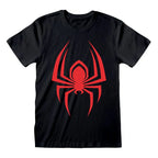 Marvel T-Shirt Miles Morales Hanging Spider Heroes Inc