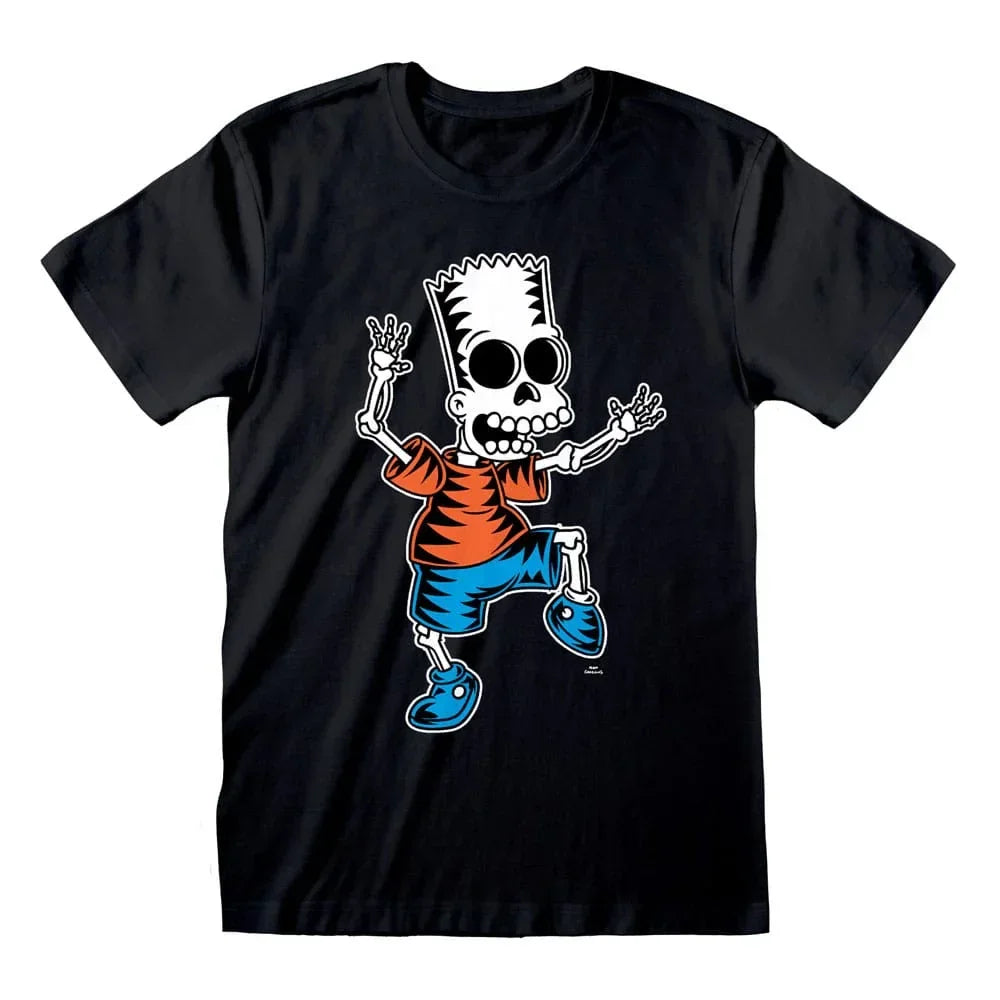 Simpsons T-Shirt Skeleton Bart - Storlek L Heroes Inc