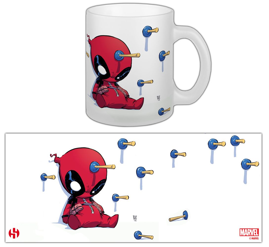 Marvel Comics Mugg Deadpool Baby - Officiellt Licensierad Semic