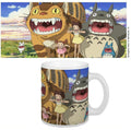 Studio Ghibli Mug Nekobus & Totoro Semic