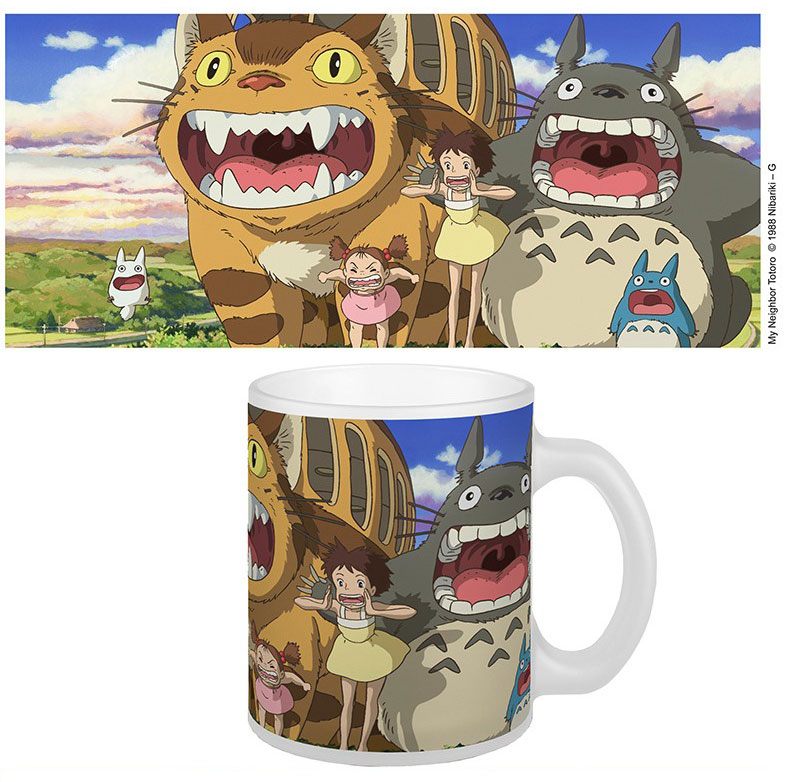 Studio Ghibli Mug Nekobus & Totoro Semic