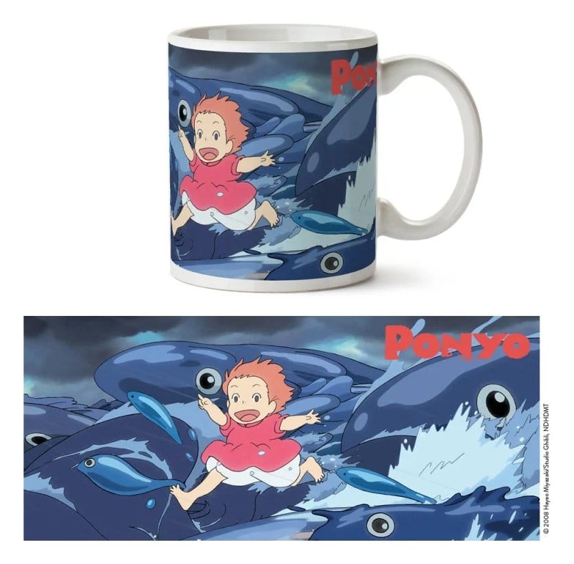 Ponyo Mugg Vågor