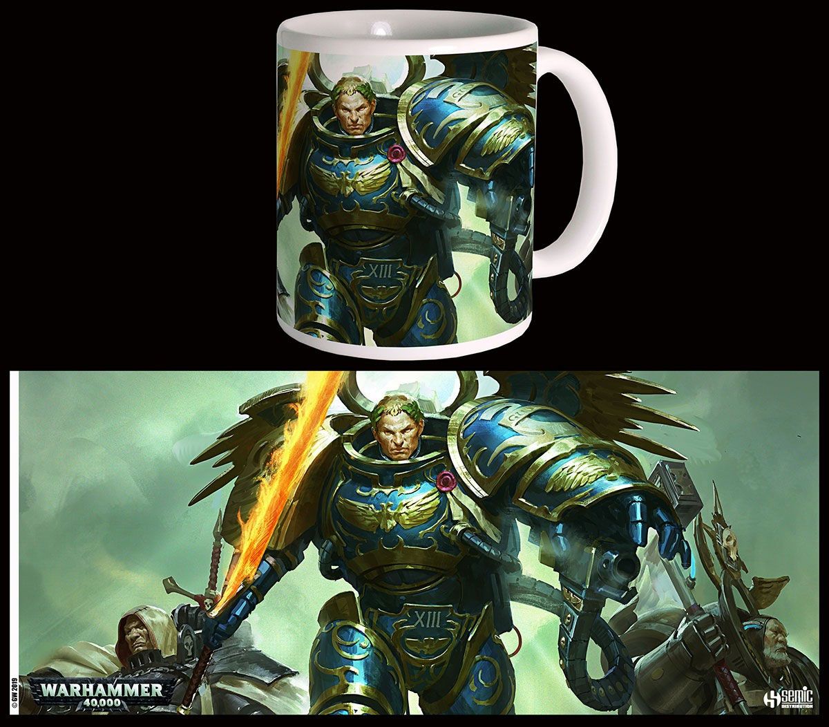 Warhammer 40K Mug Roboute Guilliman Semic