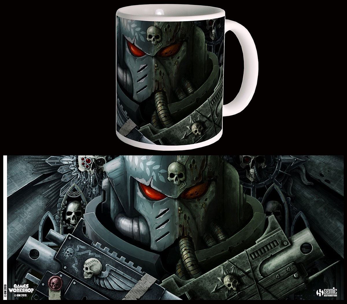 Warhammer 40K Mug Frontispiece - Officiell Keramikmugg Semic