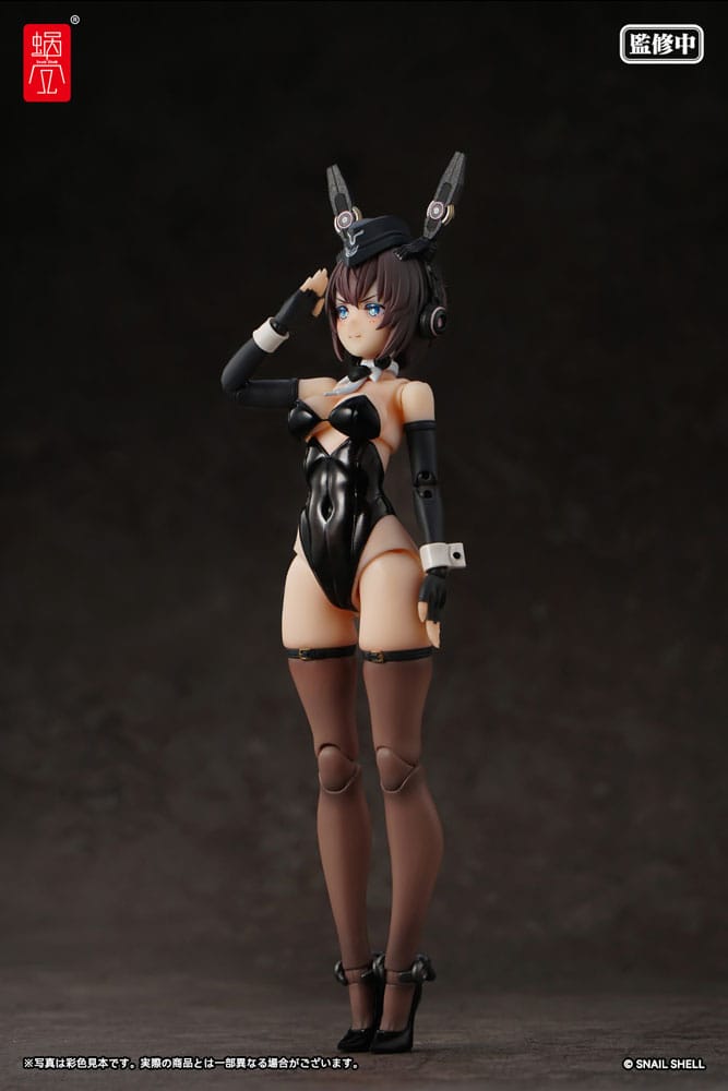 Original Character Action Figur Kit 1/12 RA-03 Panzer Bunny Anneliese 16 cm Snail Shell
