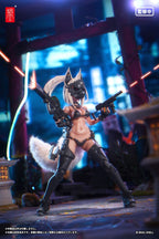 Original Karaktär Action Figur Kit 1/12 RA-04 Kitsunebi Senki Honoka Badklädder Ver. 15 cm Snail Shell