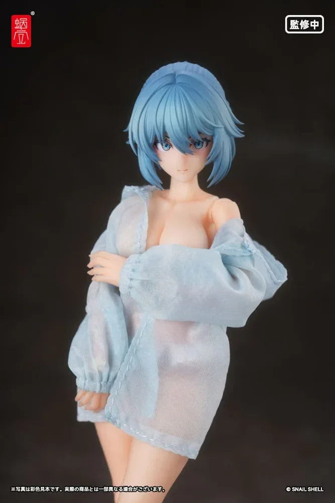 Original Karaktär Action Figur Kit 1/12 RA-04 Kitsunebi Senki Honoka Badkläder Ver. 15 cm Snail Shell