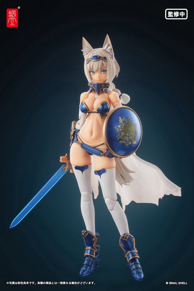 Original Character Action Figur Kit 1/12 RPG-05 Hero Wolf  16 cm
