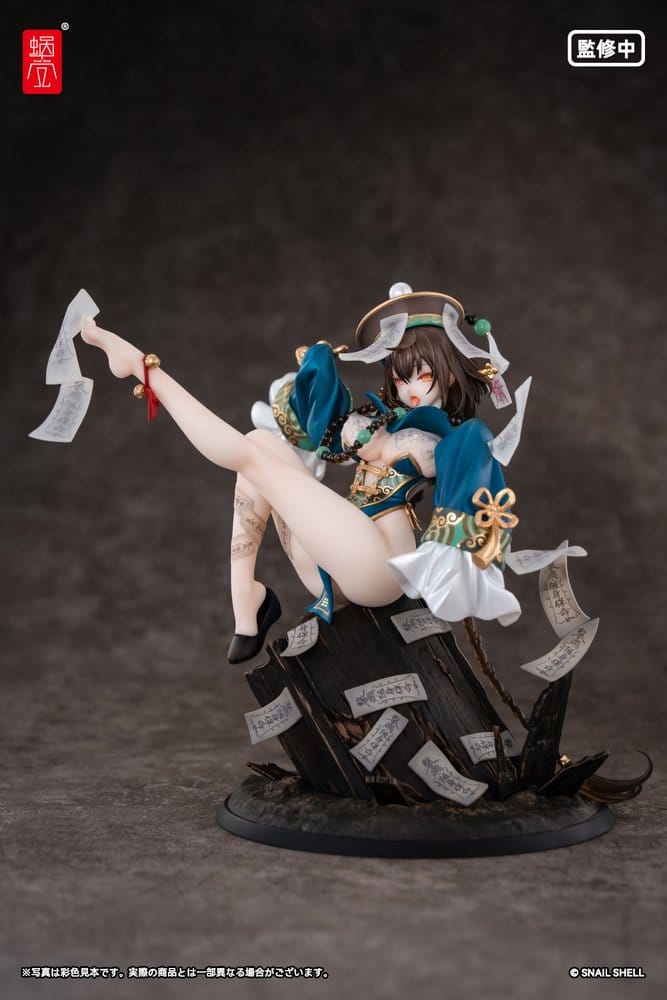 Original PVC-figur av karaktär BeautyWorks Bu Hua Gu i skala 1/7, cirka 21 cm hög