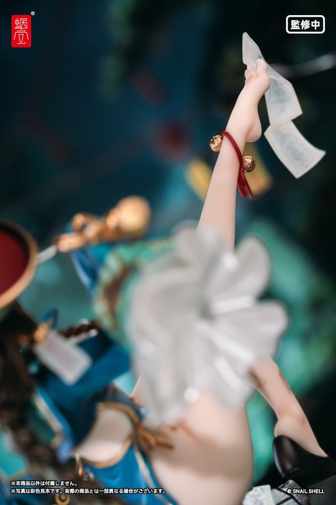 Original PVC-figur av karaktär BeautyWorks Bu Hua Gu i skala 1/7, cirka 21 cm hög