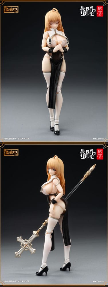 Original Karaktär Action Figur Kit 1/12 RPG-02 Sister Muse Asdo 15 cm Snail Shell