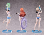 Steins Gate PVC Figurer 3-Pack 1/7 Suzuha Amane, Kurisu Makise, Mayuri Shiina Swimsuit Ver. Solarain