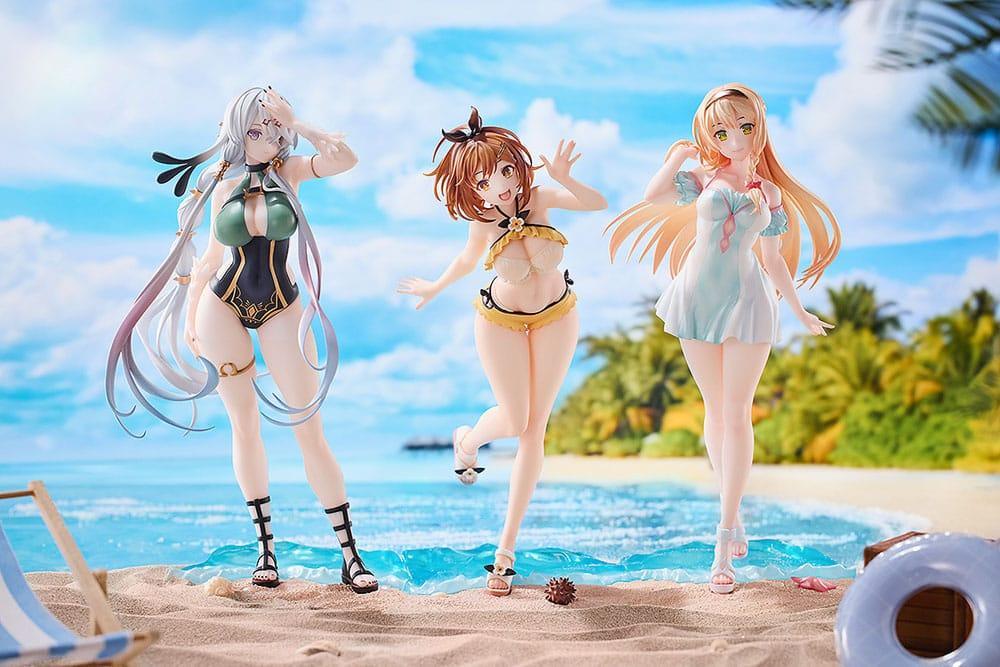 Atelier Ryza: Ever Darkness & the Secret Hideout PVC Figurer 3-Pack - 1/7 Ryza, Klaudia, Lila: Badklädesversion Solarain