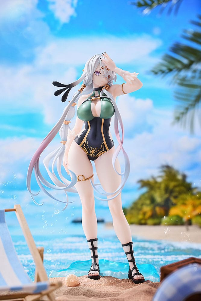 Atelier Ryza: Ever Darkness & the Secret Hideout PVC Figur 1/7 Lila Decyrus: Swimsuit Ver. 24 cm Solarain