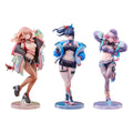 Gridman Universe PVC Figurer 3-Pack 1/7 Rikka Takarada, Akane Shinjo, Yume Minami: Dreamy Divas Ver. Solarain