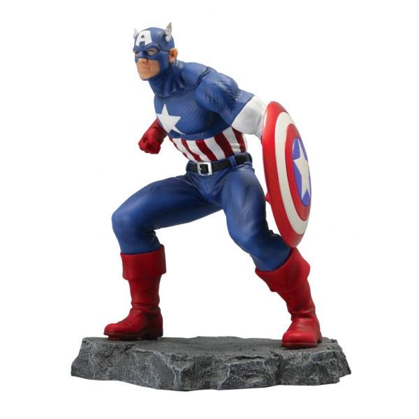 Marvel Comics Civil War Figur 1/8 Captain America 22 cm Semic