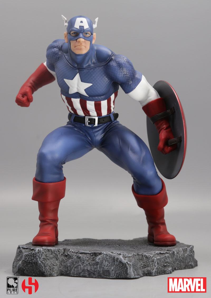 Marvel Comics Civil War Figur 1/8 Captain America 22 cm Semic