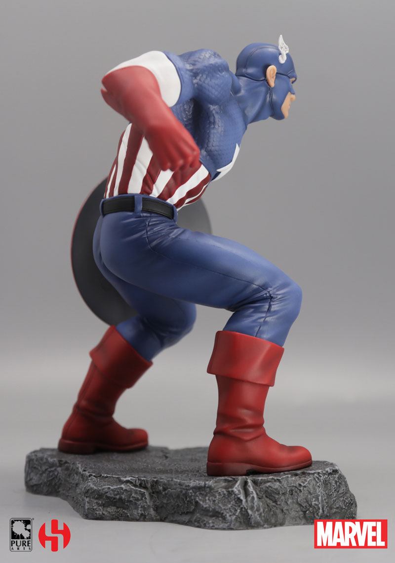 Marvel Comics Civil War Figur 1/8 Captain America 22 cm Semic