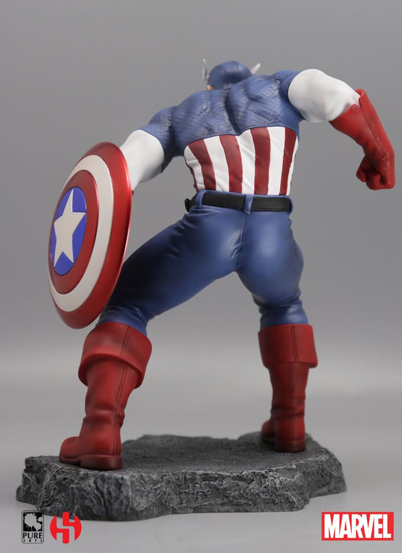Marvel Comics Civil War Figur 1/8 Captain America 22 cm Semic