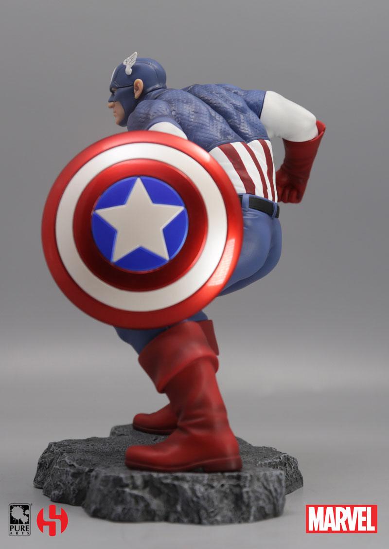 Marvel Comics Civil War Figur 1/8 Captain America 22 cm Semic