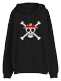 One Piece tröja Skull svart storlek M