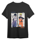 Naruto Shippuden T-Shirt Naruto vs Sasuke Black