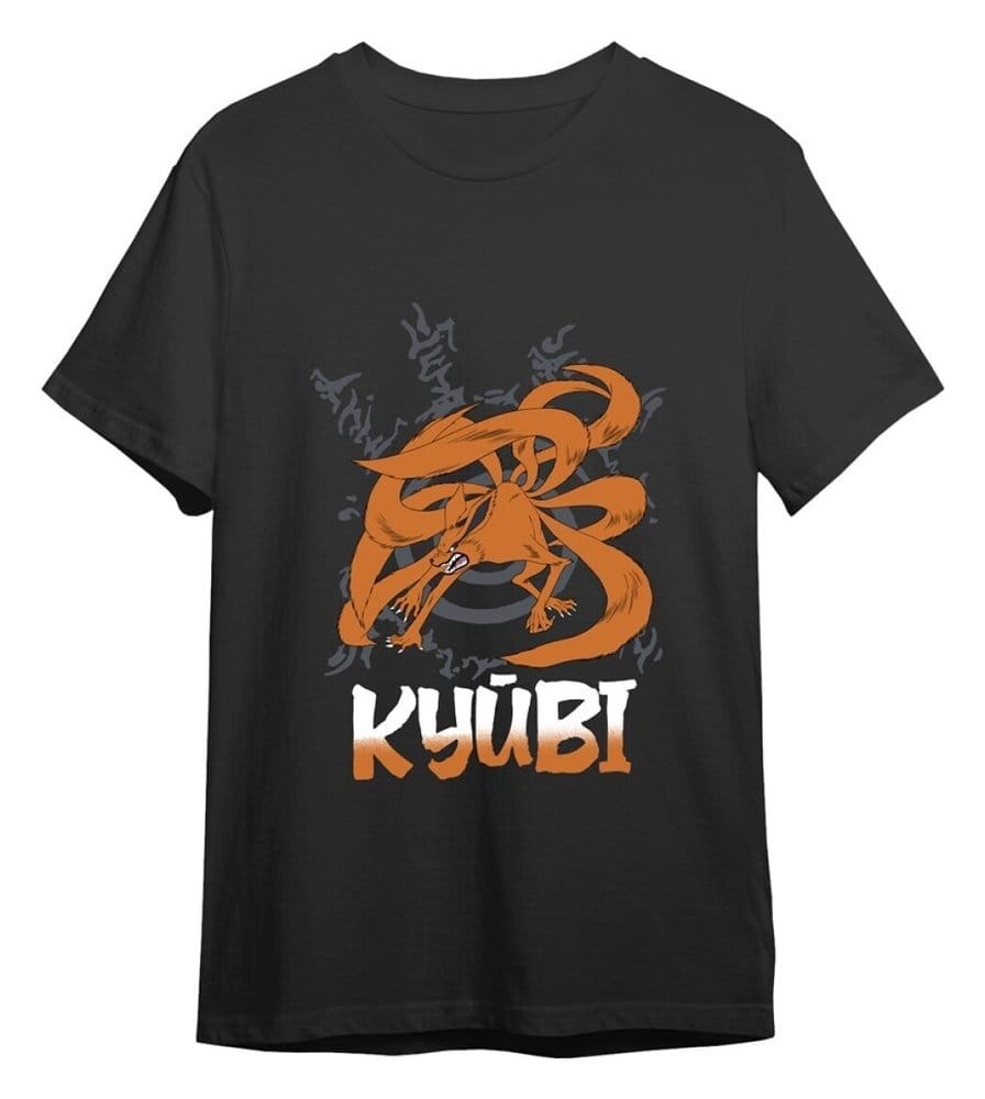 Naruto T-Shirt Kyubi Black