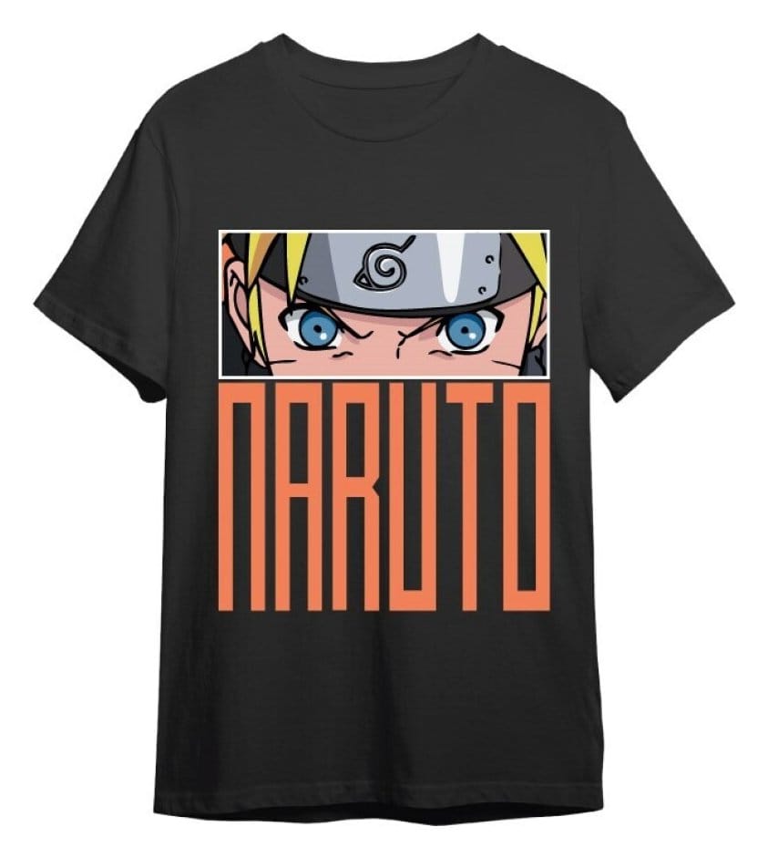 Naruto T-Shirt Naruto Eyes Black