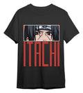 Naruto Shippuden T-Shirt Itachi Eyes Black