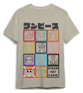 One Piece T-Shirt Straw Hat Crew Sand