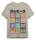 One Piece T-Shirt Straw Hat Crew Sand
