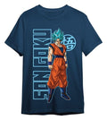 Dragon Ball Super T-Shirt Goku Super Saiyan Blue Denim