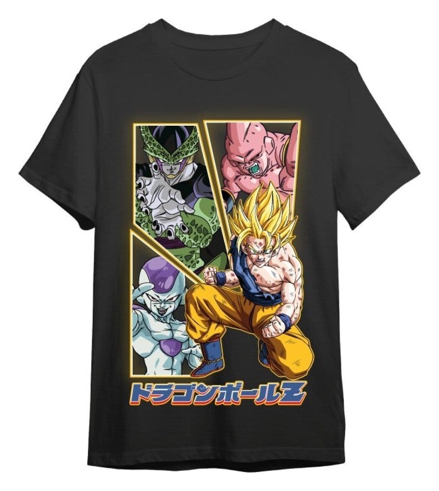 Dragon Ball Z T-Shirt Villains & Goku Black storlek M