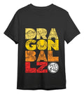 Dragon Ball T-Shirt Letters Black