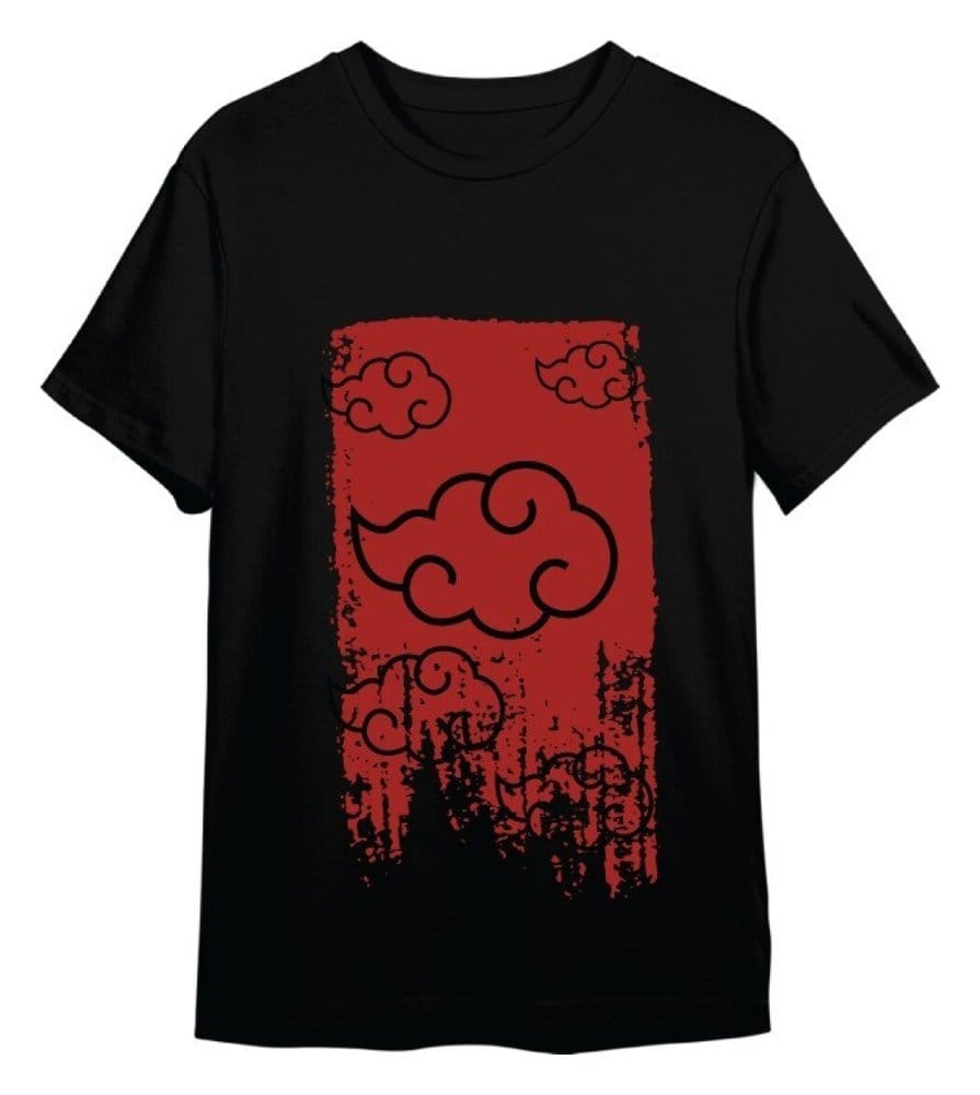 Naruto Shippuden T-Shirt Akatsuki Black