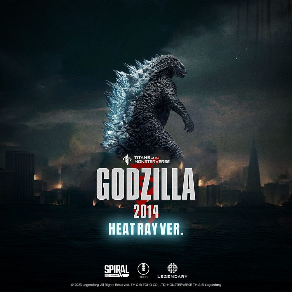 Godzilla 2014 Titans of the Monsterverse PVC-figur Godzilla (Värmestråleversion) 44 cm
