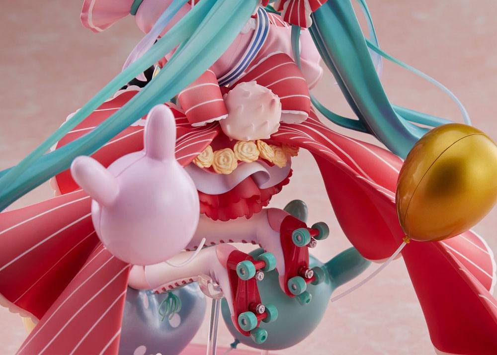 Miku Hatsune PVC Figur 1/7 Miku Hatsune Birthday 2021 (Pretty Rabbit Ver.) av Spiritale 21 cm Square-Enix